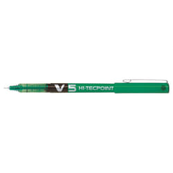 Pilot Hi-Tecpoint V5 Vert Stylo à bille 1 pièce(s)
