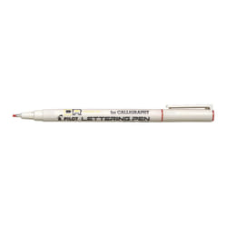 Pilot Lettering Pen Fine stylo-feutre Rouge