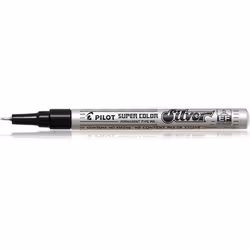 Pilot Super Color Extra Fine, Argent
