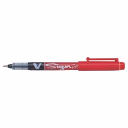 Pilot SW-VSP, Stylo à bille, Rouge, Rouge, 2 mm, 0,6 mm, Moyen