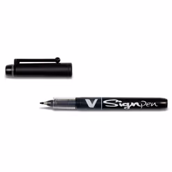 Pilot SW-VSP-B, 1 couleurs, Noir, 0,6 mm, Noir, Rond, Métal