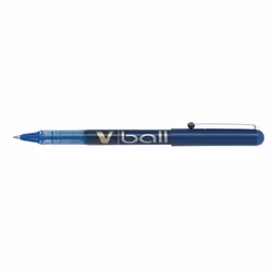 Pilot V-ball, Stylo à bille, Bleu, Bleu, 0,5 mm, 0,7 mm, Moyen