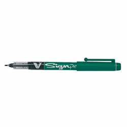 Pilot stylo à encre liquide V Sign Vert 0,6 mm (12 Unités)