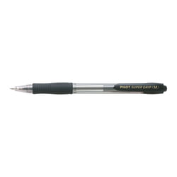 Pilot Super Grip Medium Noir Stylo à bille rétractable avec clip Moyen 1 pièce(s)