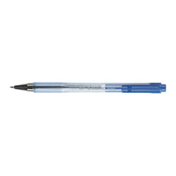 Pilot BP-S Matic Bleu Stylo à bille rétractable avec clip Fin 1 pièce
