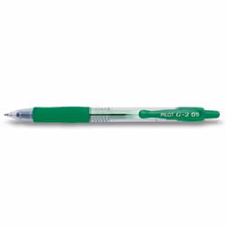 Pilot BL-G2-5, Vert, Vert, Transparent, 0,3 mm