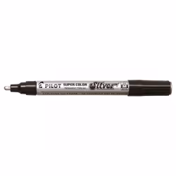 Pilot Super Color, Argent, 2 mm, 4,5 mm