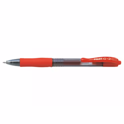 Pilot G-2, Rouge, Rouge, 1 mm, 0,38 mm