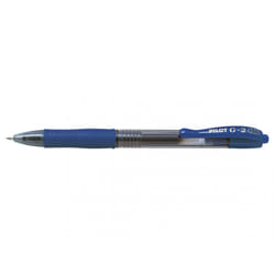 Pilot G-2 Stylo à bille retractable avec clip Bleu