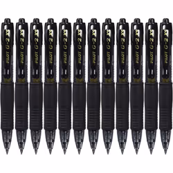 Pilot Crayon Roller G-2 XS Rétractile Noir 0,4 mm (12 Unités)