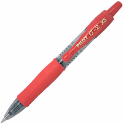 Pilot Crayon Roller G-2 XS Rétractile Rouge 0,4 mm (12 Unités)