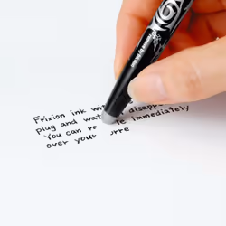 Pilot FriXion Ball Stylos à encre gel avec bouchon Fin Noir 12 pièce(s)