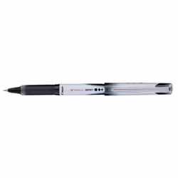 Pilot V-ball, Stylo à bille, Noir, Gris, Noir, 0,3 mm, Moyen, Ambidextre