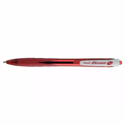 Pilot Rexgrip, Clip, Stylo à bille, Rechargeable, Rouge, Moyen