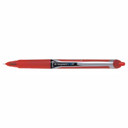 Pilot 5342950, Stylo à bille retractable avec clip, Gris, Rouge, Rouge, 0,7 mm, 0,35 mm