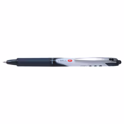 Pilot V-Ball RT 05, Stylo à bille retractable avec clip, Noir, Blanc, Noir, 0,5 mm, 0,25 mm, Fin