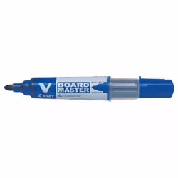 Pilot V-Board, Bleu, Bleu, Gris, 1 couleurs, Bold, Pointe du marqueur, Rond