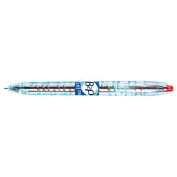 Pilot B2P Gel Stylo à bille retractable avec clip Rouge