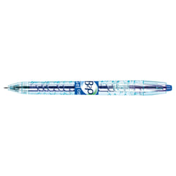 Pilot B2P Gel Stylo à bille retractable avec clip Bleu