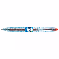 Pilot Stylo gel B2P 07 Rétractile Rouge 0,4 mm (10 Unités)