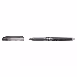 Pilot FriXion Point, Stylo à bille, Noir, Noir, 0,5 mm, 0,25 mm, Moyen
