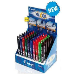 Pilot FriXion Ball Noir, Bleu, Marron, Vert, Orange, Rose, Violet, Rouge 60 pièce(s)