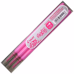 Pilot FriXion, Rose, Moyen, Rose, Métal, 0,25 mm, Stylo à gel