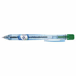 Pilot B2P Ball, Clip, Stylo à bille rétractable avec clip, Rechargeable, Vert, 1 pièce(s), Fin