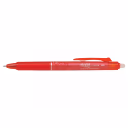 Pilot FriXion, Stylos rétractables à encre gel, Rouge, Rouge, Fin, Rond, 0,25 mm
