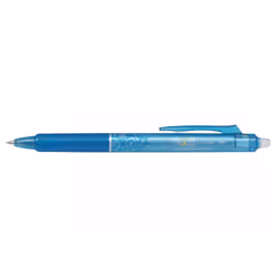 Pilot FriXion, Stylos rétractables à encre gel, Bleu clair, Bleu, Fin, 0,25 mm, 0,5 mm