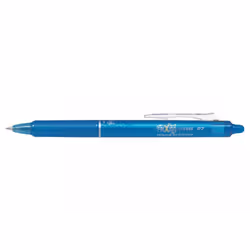 Pilot FriXion, Stylo à bille retractable avec clip, Bleu, Bleu, 0,7 mm, 0,35 mm, Moyen