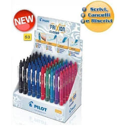 Pilot Frixion Clicker Noir, Bleu, Vert, Rose, Violet, Rouge 60 pièce(s)