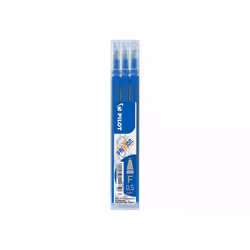 Pilot FriXion Ball, Bleu, 0,5 mm, 0,25 mm, CE, 3 pièce(s)