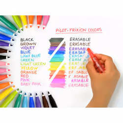 Pilot FriXion stylo-feutre Moyen Jaune 1 pièce(s)