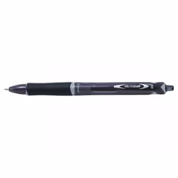 Pilot Acroball, Clip, Stylo à bille rétractable avec clip, Rechargeable, Noir, Moyen