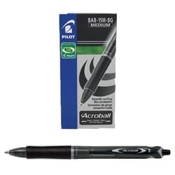 Pilot Crayon Acroball Noir 0,4 mm (10 Unités)