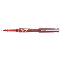 Pilot Hi-Tecpoint V7 Stylo à bille Rouge