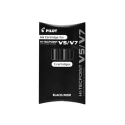 Pilot V5/V7 Moyen Noir 3 pièce(s)