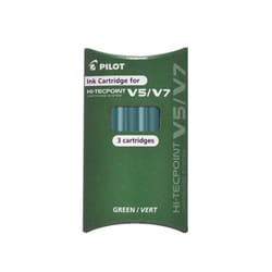 Pilot 2218004 recharge pour stylos Vert 3 pièce(s)