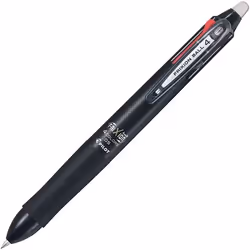 Japon import Pilot FRIXION BALL Stylo à bille effaçable 4 quatre couleur – 05 mm – noir