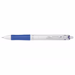 Pilot Acroball Pure White, Rechargeable, Bleu