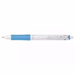 Pilot Acroball Pure White, Rechargeable, Bleu