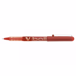 Pilot V-Ball 10, Rouge, Rouge, 1 mm, 0,6 mm