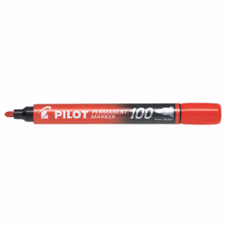 Pilot Permanent Marker 100, Rouge, 1 mm, 4,5 mm