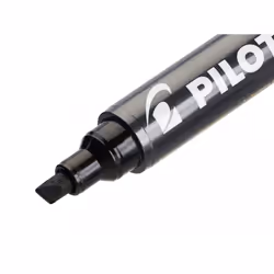 Pilot Permanent Marker 400 marqueur 1 pièce(s) Pointe biseautée Noir - Vue supplémentaire 2