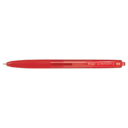 Pilot Super Grip G Rouge Stylo à bille rétractable avec clip Moyen