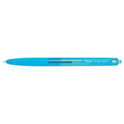Pilot Supergrip G Bleu clair Stylo à bille rétractable avec clip Moyen 1 pièce(s)
