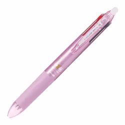 Japon import Pilot Stylo à bille Frixion Ball 4 05 mm extra fin 4 couleurs (noir rouge bleu et vert) rose (LKFB-80EF-P)