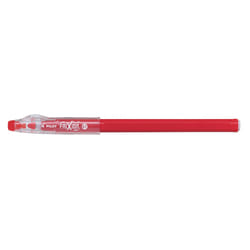 Pilot FriXion Ball Stick Stylos à encre gel avec bouchon Moyen Rouge 12 pièce(s)