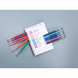 Pilot FriXion Ball Stick Stylos à encre gel avec bouchon Moyen Corail 12 pièce(s)